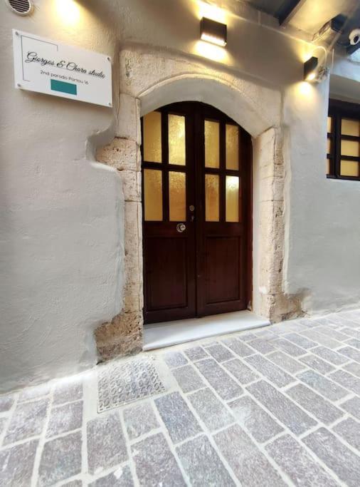 Giorgos & Chara Studio In The Old Port Chania  Buitenkant foto